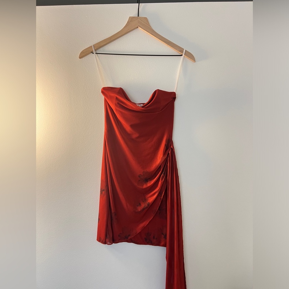 Princess Polly Mini Red Dress Size US 4